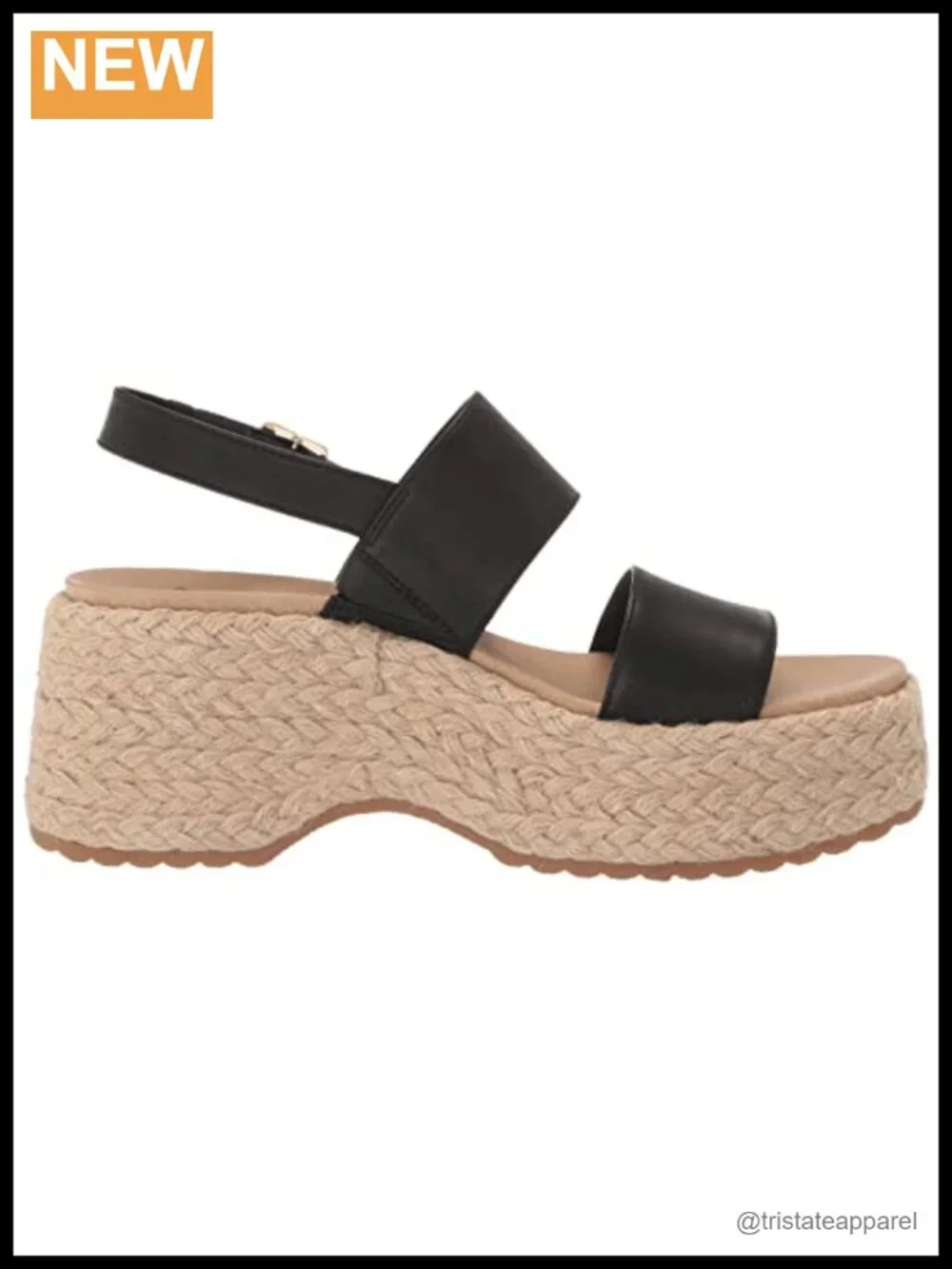 Dr Scholls Womens Delaney Espadrille Wedge Sandal Faux Leather Platform